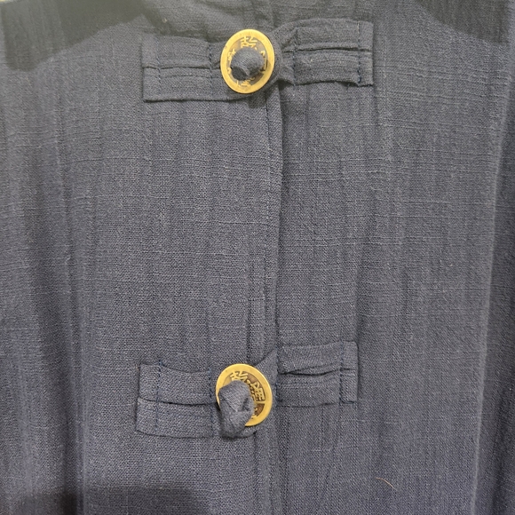 Coastal Projections Navy Blue Barn Jacket. - Picture 2 of 5